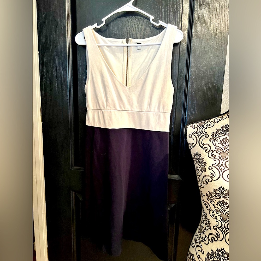 Jcrew size 4 knit pointe color block dress